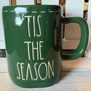 Rae Dunn Green 'Tis the Season Mug